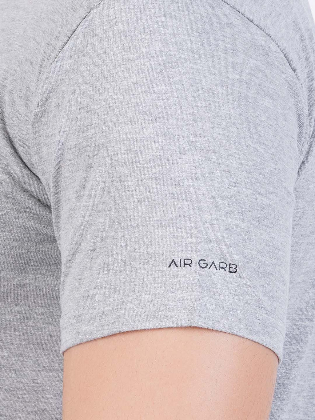 Round Neck Tshirt Grey Co