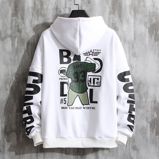 Fashion Brand Men Hoodies Spring Autumn Casual Hoodies Sweatshirts Men Street Hip Hop Harajuku Hoodies Sweatshirt Tops